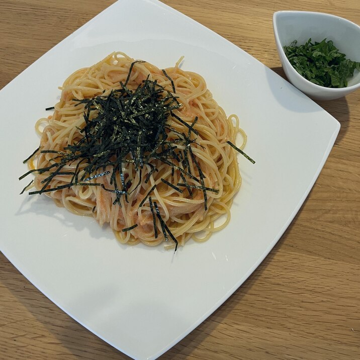 クリーミーたらこパスタ!!